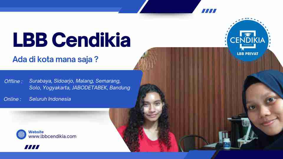 Penasaran, Dimana Saja Kota Layanan LBB Cendikia?