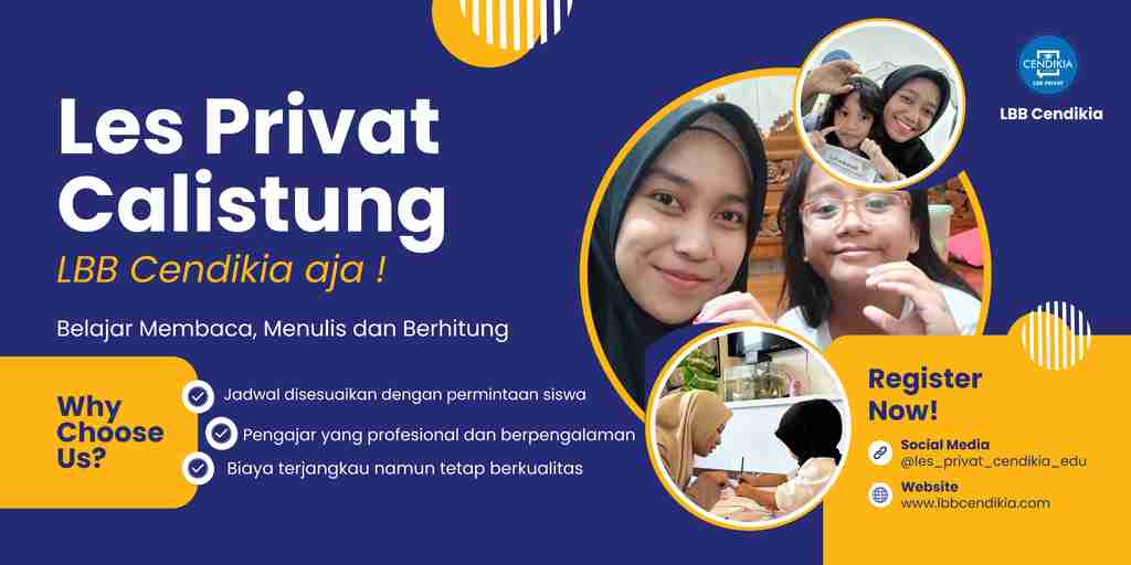 Tips Memilih Les Privat Calistung Terbaik, yuk Simak !